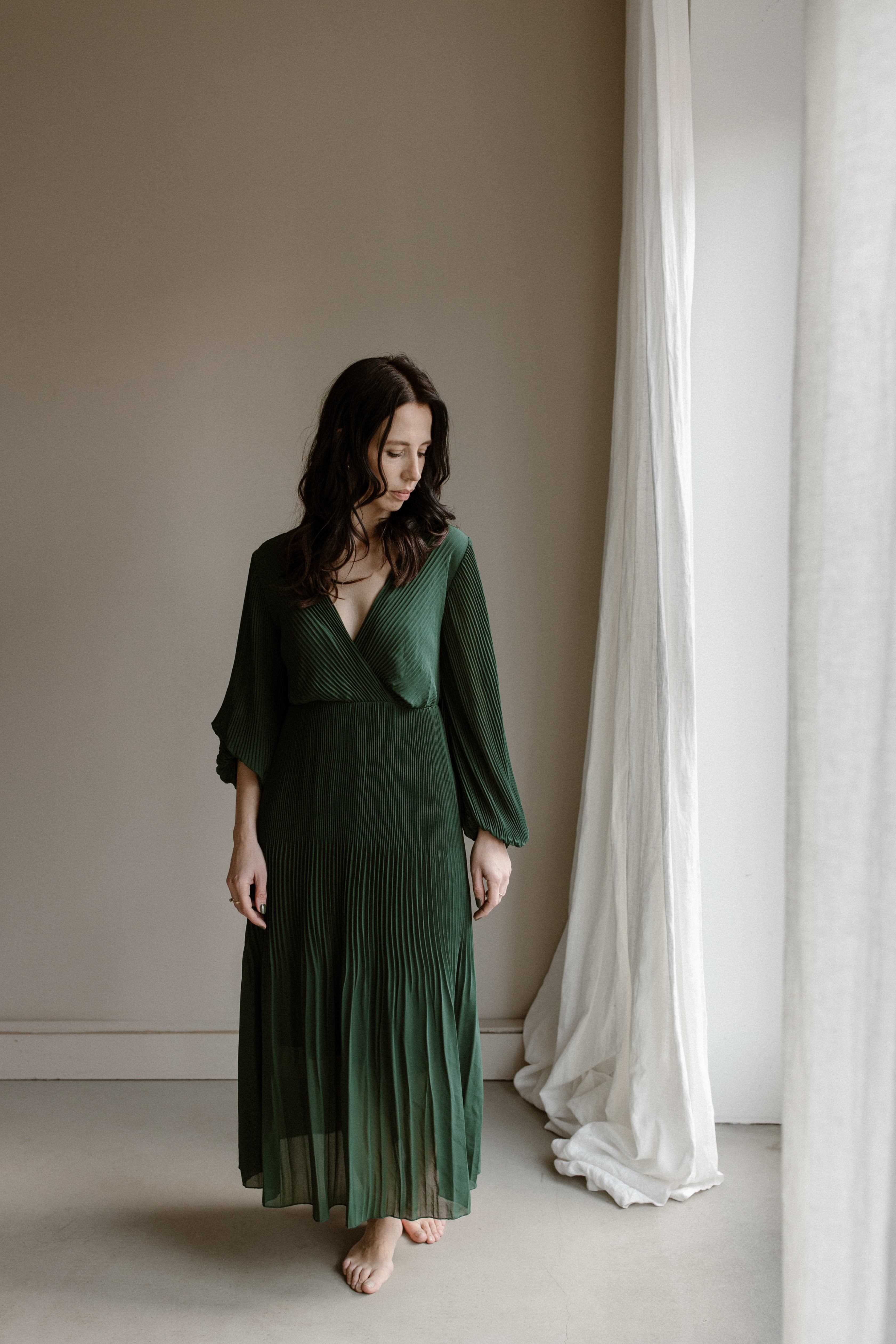 Jurk Fem Groen
