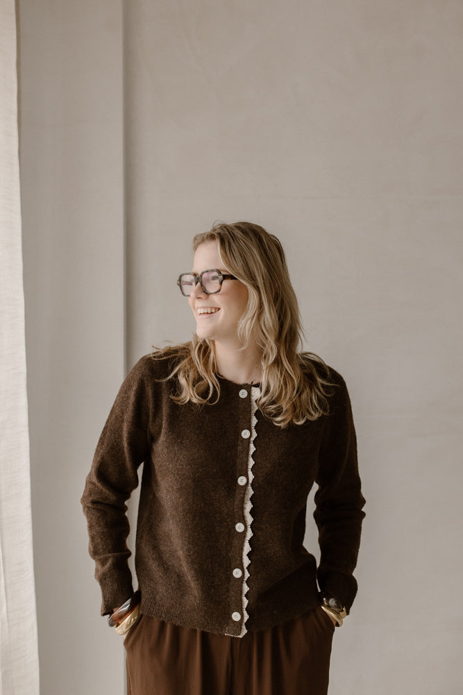 Cardigan Noor brown