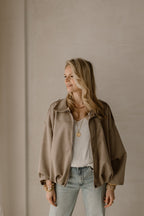 Fem Taupe Jacket