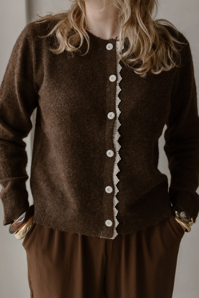 Cardigan Noor brown