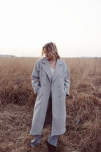 Coat Fleur old pink