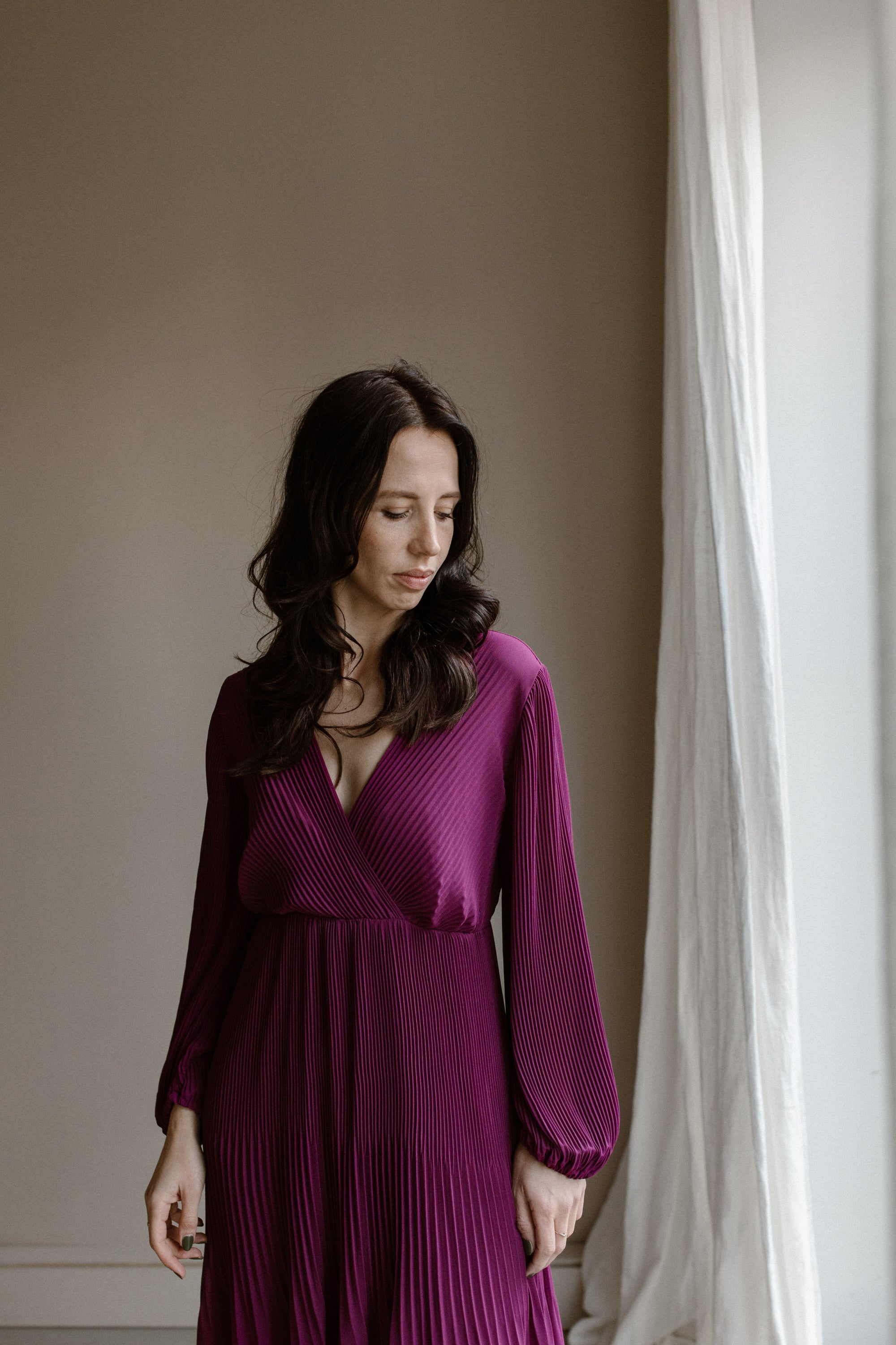 Dress fem cyclamen