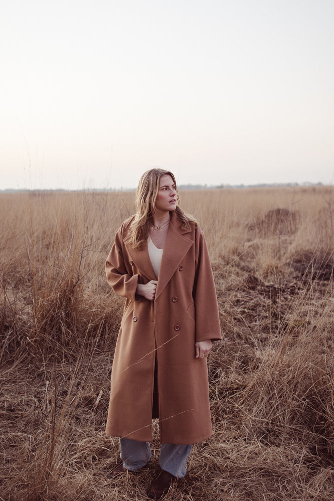 Veste Fleur Camel