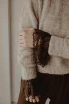 Trui Lily taupe