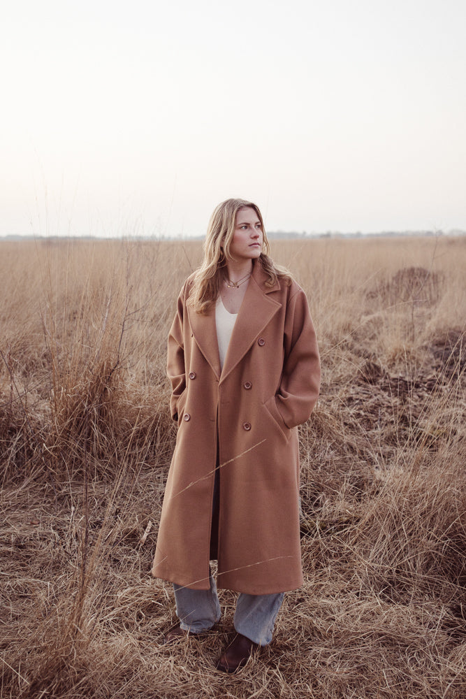 Veste Fleur Camel