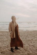 Jurk Fem Camel