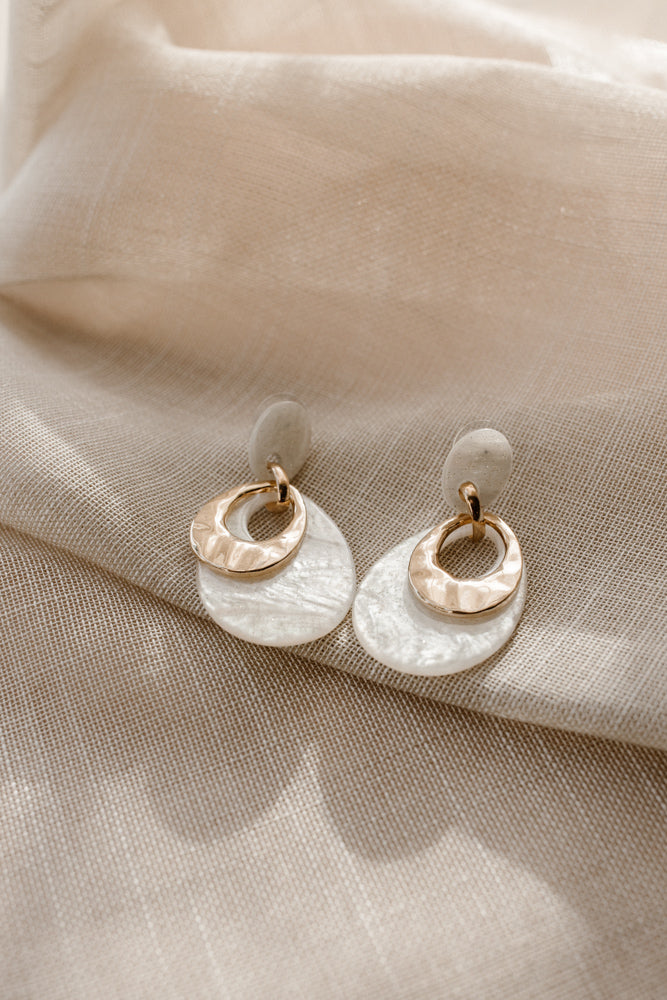 Ohrringe Suus Cognac