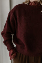 Trui Lily Bordeaux