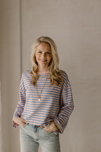 Pullover Mees Rosa/Blau