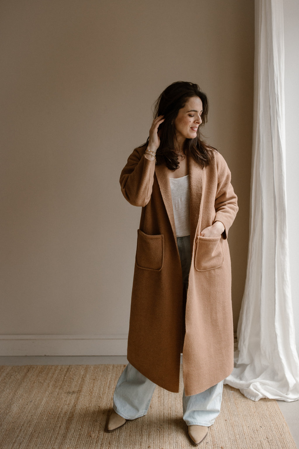 Vest Maud Camel