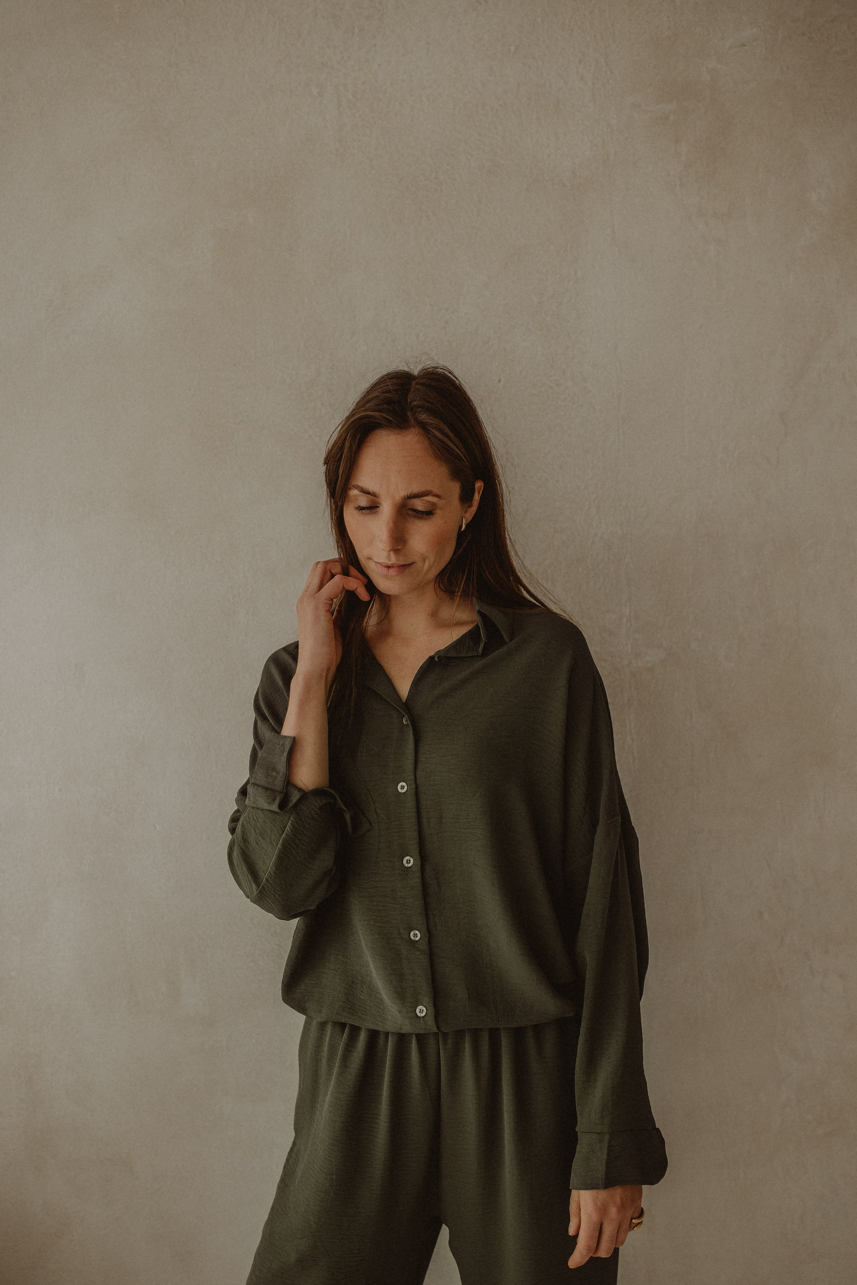 Blouse Cato Leger Groen