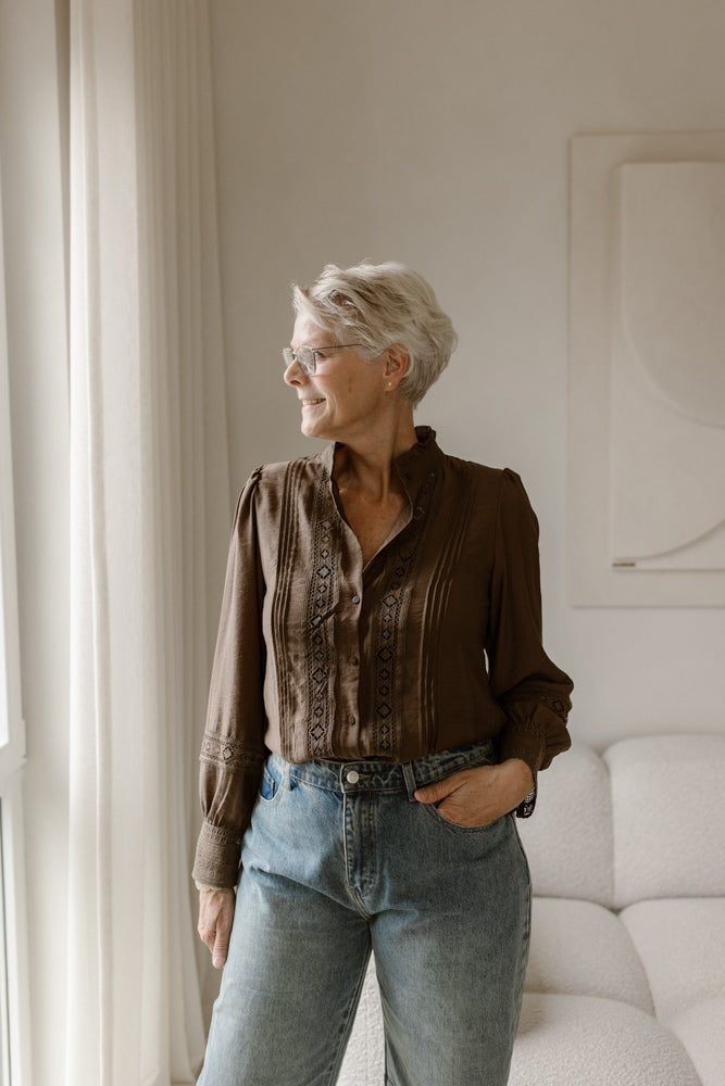 Blouse Jamy taupe