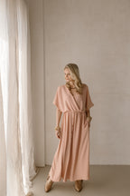 PIÈCE DE STUDIO ⚡ Robe Noor rose poudré n° 2
