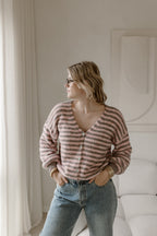 Vest Lucy pink/taupe