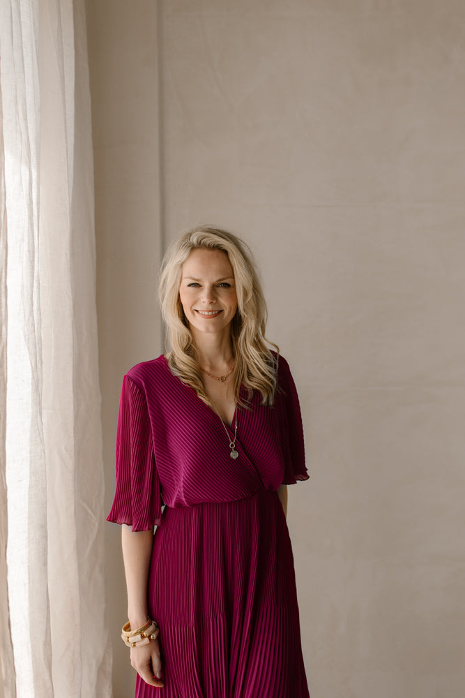 Flore Cyclamen Dress