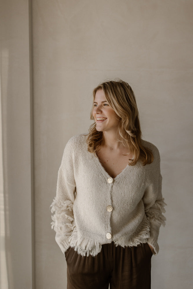 Cardigan model Franka