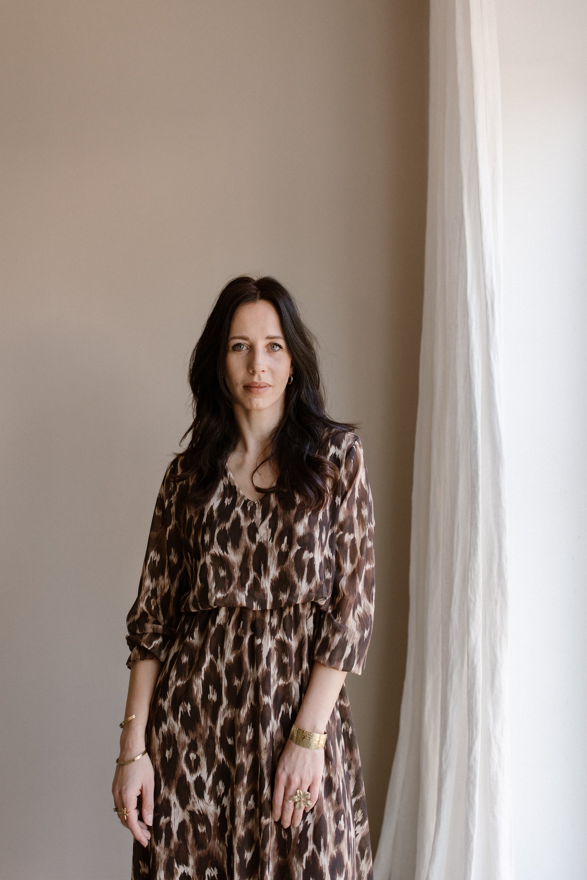 Dress Panter Print
