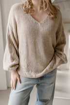 Sweater Feline Light Camel