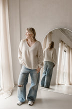 Sweater Feline cream