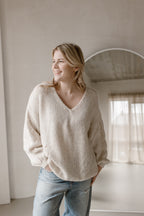 Sweater Feline cream