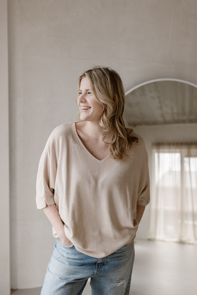 Sweater Noor Beige