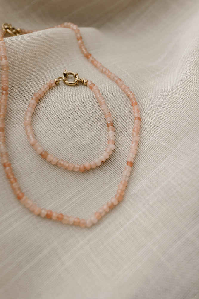 Collier Pip rose