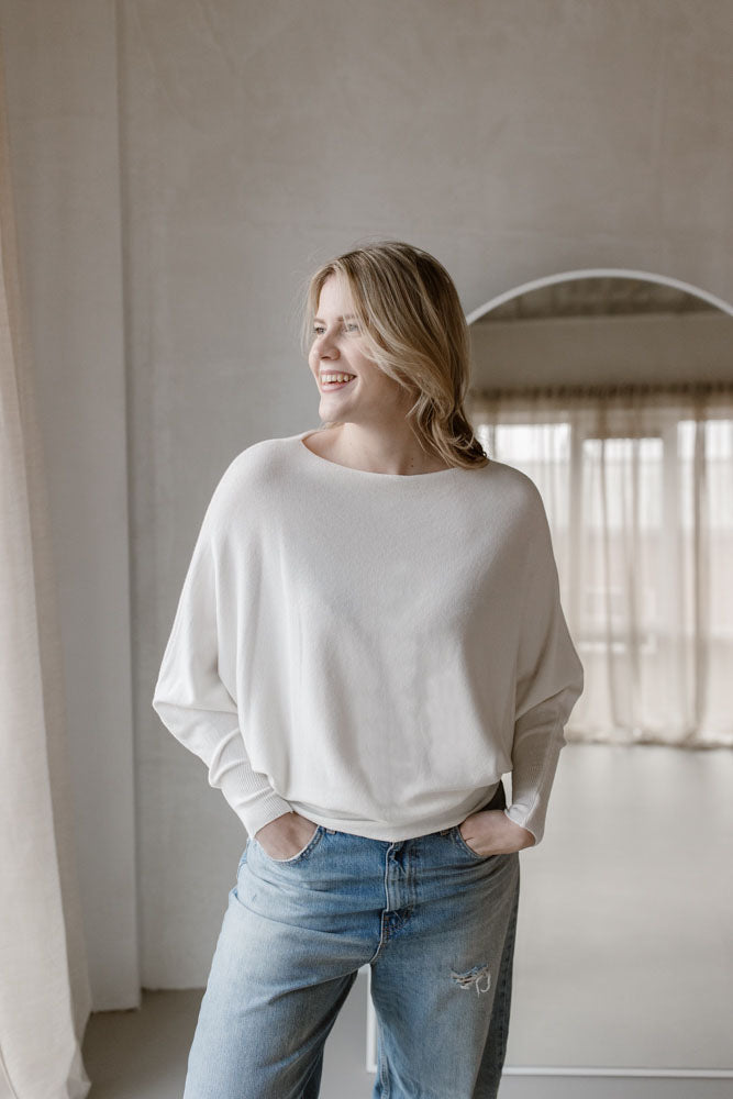 PIÈCE STUDIO ⚡Pull Joany crème