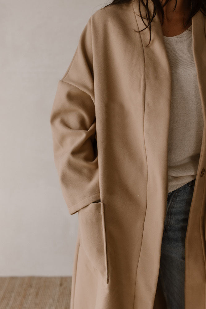 Jas Lize Licht Camel