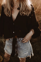 Blouse James black