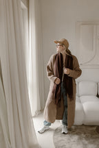 Vest Noa taupe