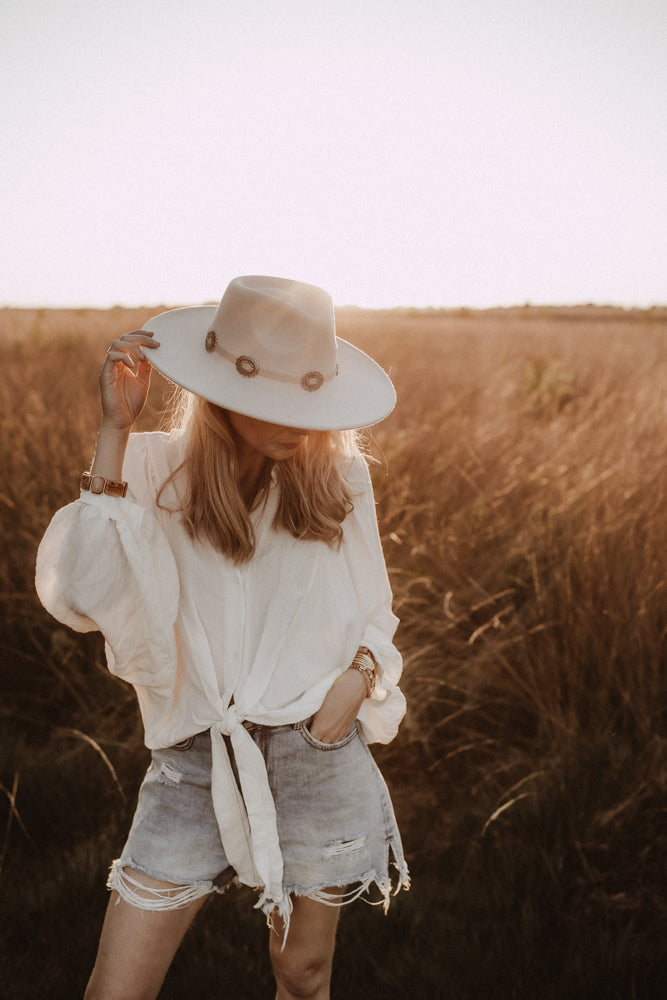 Blouse James off white