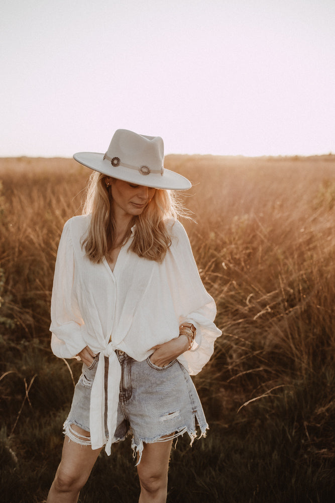 Blouse James off white