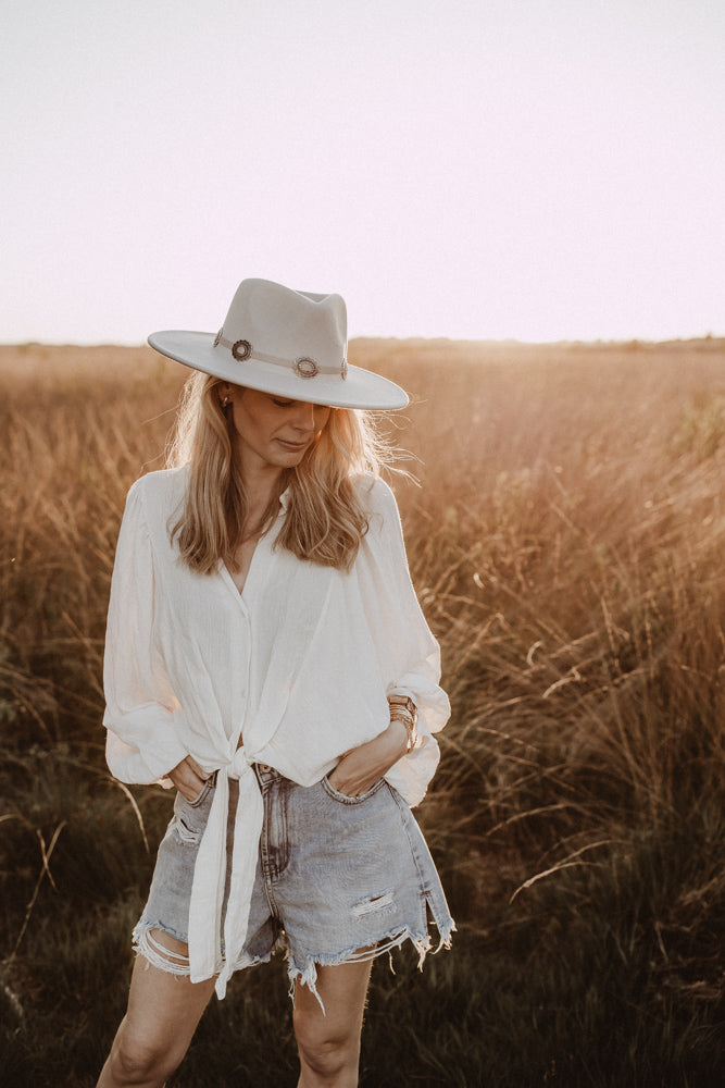 Blouse James off white