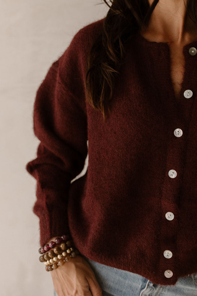 Vest Moos Bordeaux