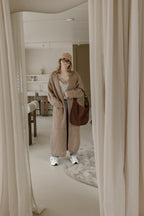 Vest Noa taupe