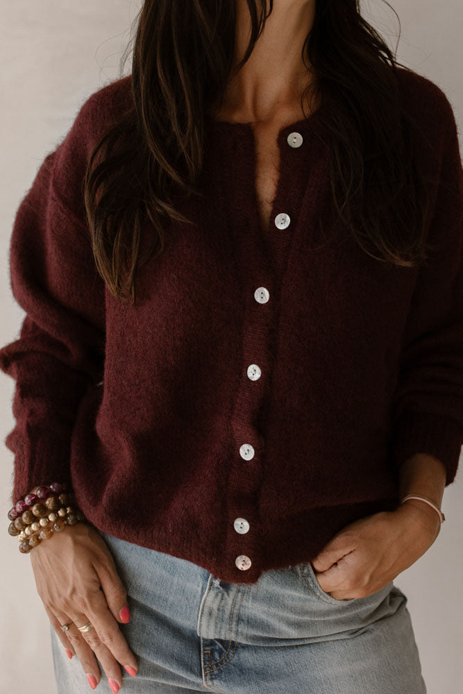 Vest Moos Bordeaux