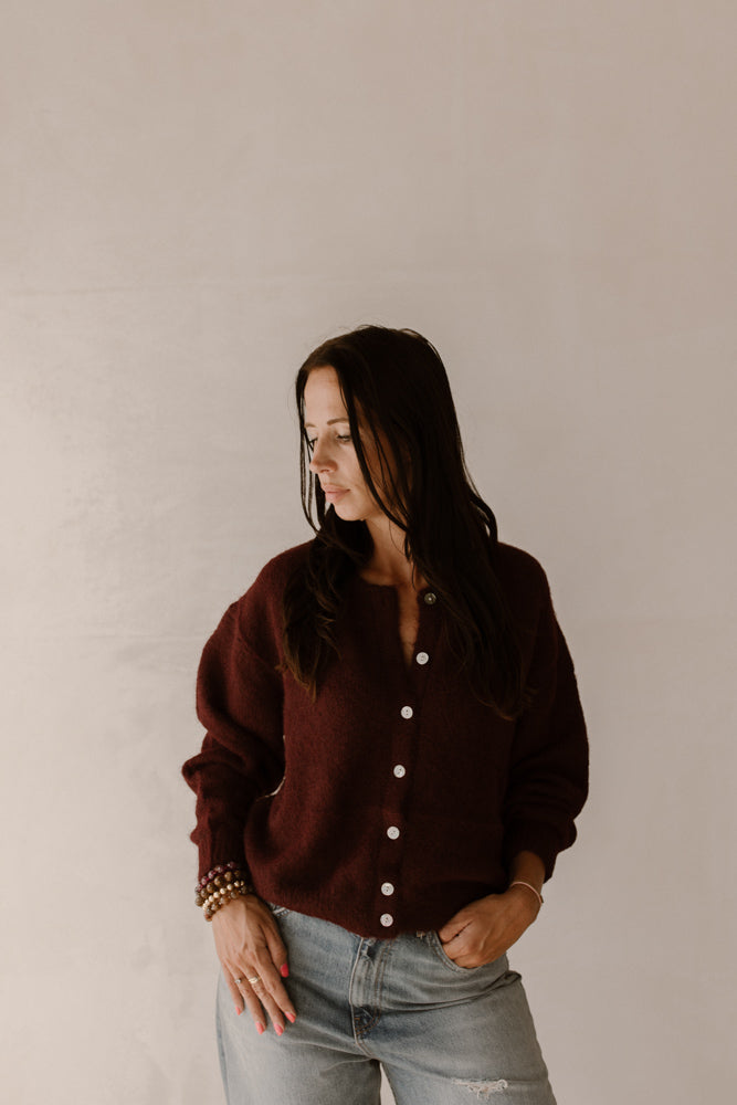 Vest Moos Bordeaux