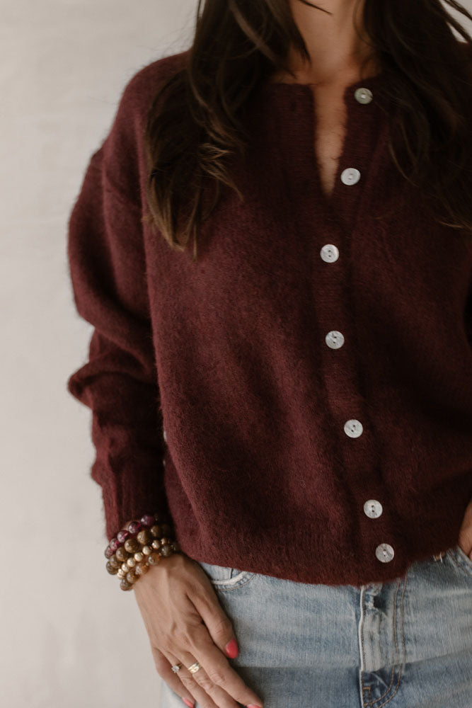 Vest Moos Bordeaux