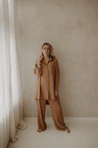 Blouse Cato Camel