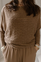 Trui Suze camel