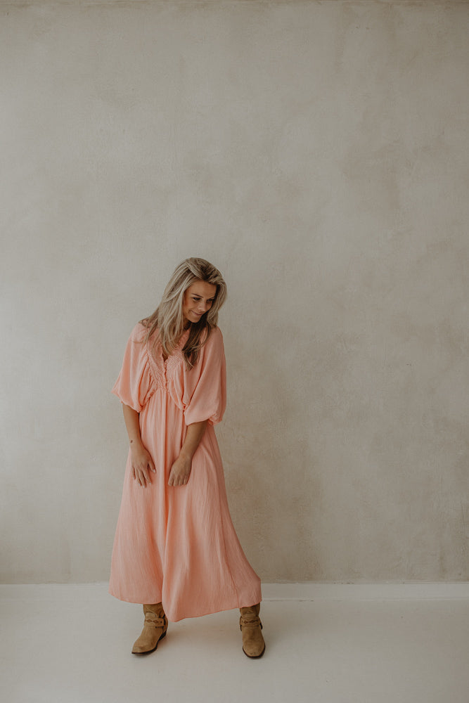 Kleid Liv koraal