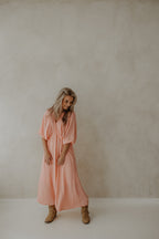 Kleid Liv koraal