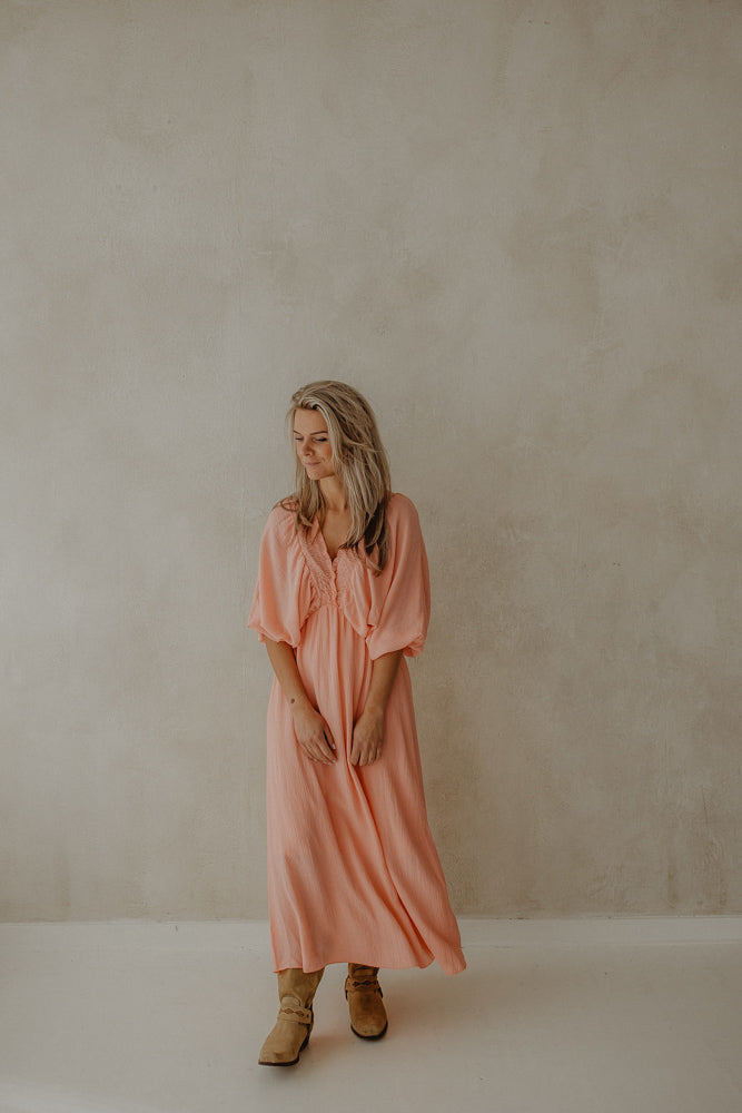 Kleid Liv koraal