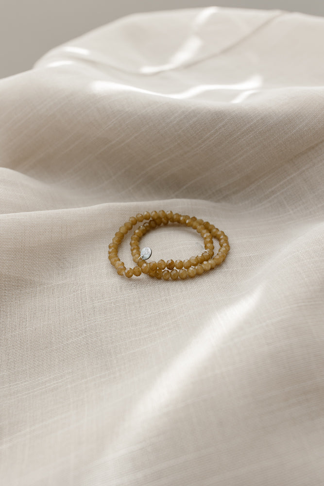 Bracelet Leya rose doux