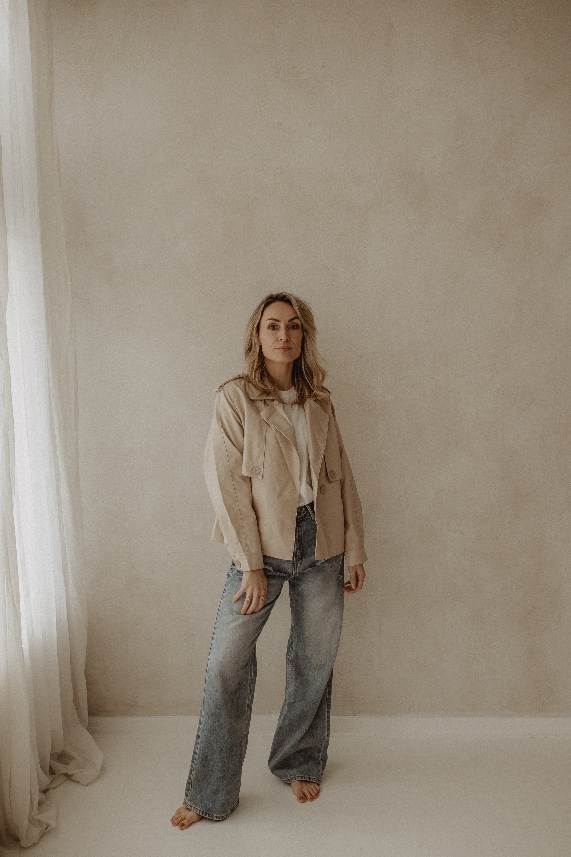 Coat Ruth Creme