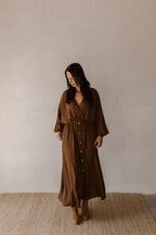 Kleid Lola Dunkelbraun