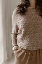 Trui Suze taupe