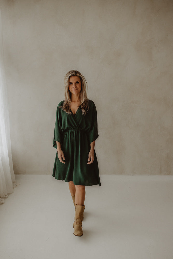 Dress Guusje green
