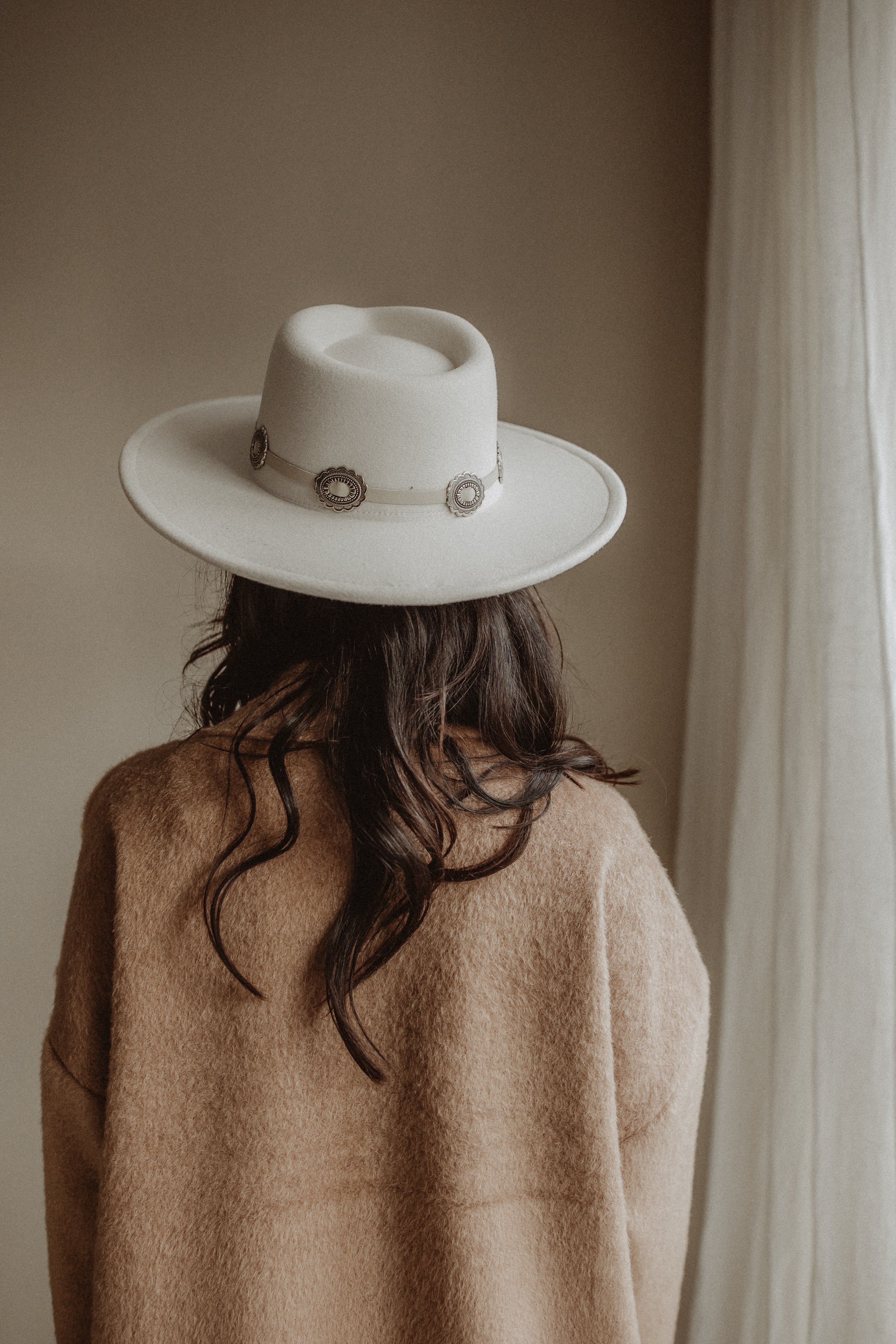 Hoed Kate Creme