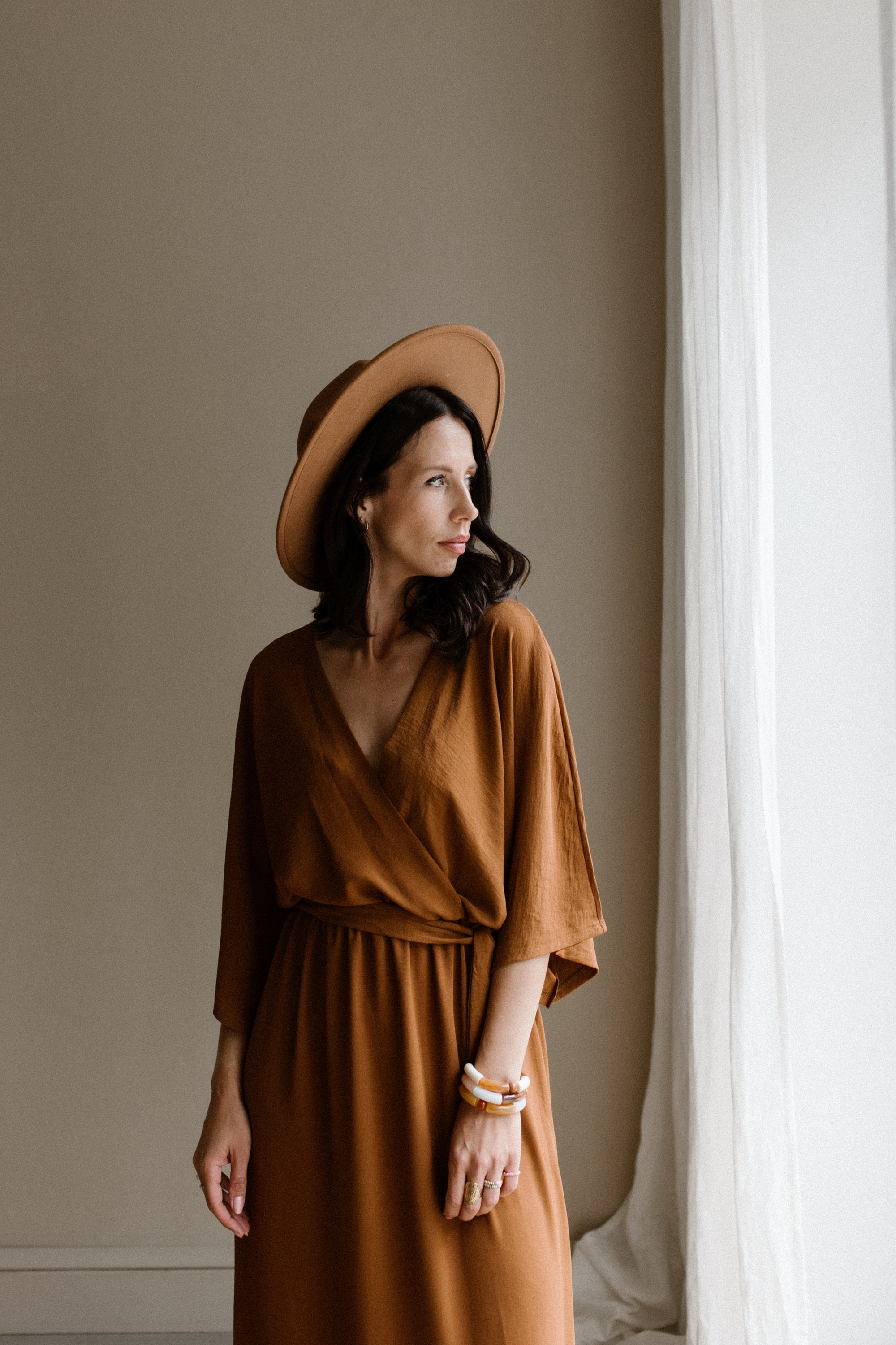 Kleid Jet Camel